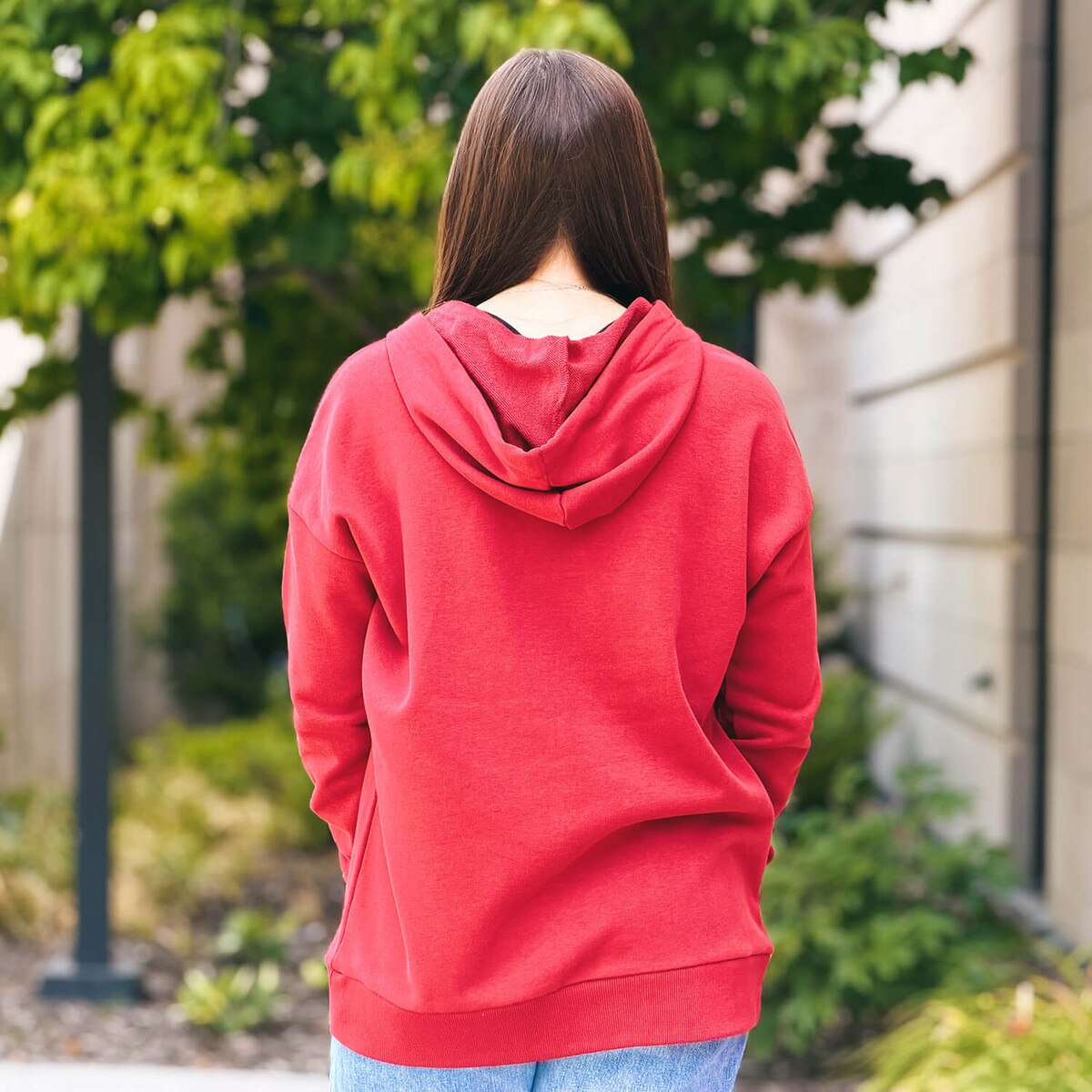 Back of Gear Women's Pennant Cy Cardinal Full Zip